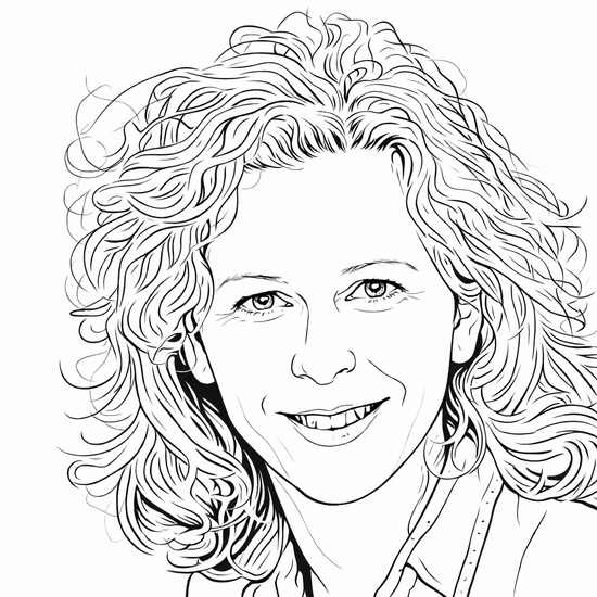 Portraitzeichnung Petra Radonjic