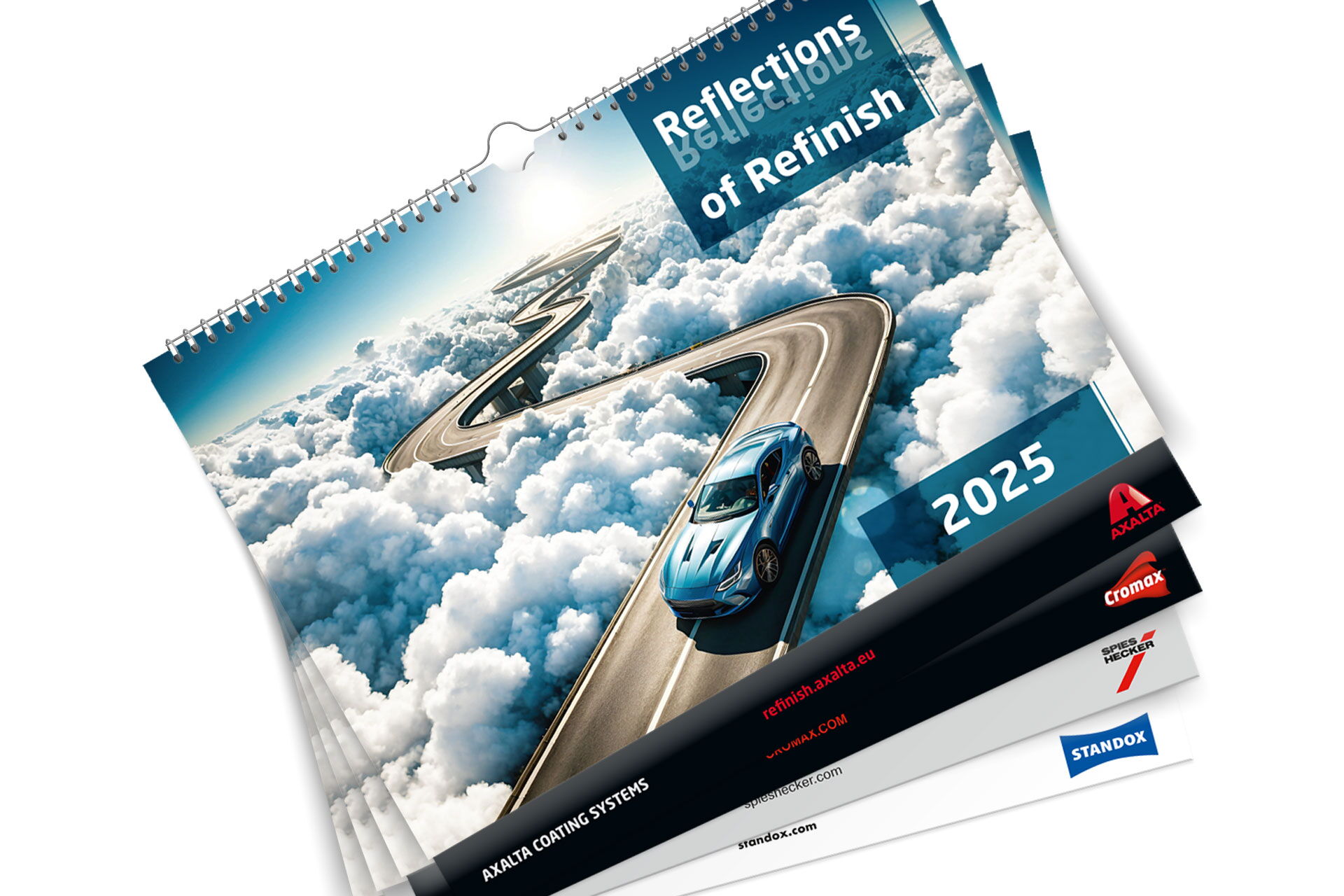 Imagekalender für vier Marken: Axalta, Cromax, Spies Hecker und Standox