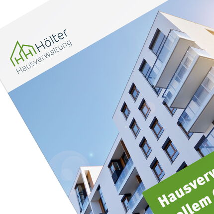 Broschürentitel Hölter Hausverwaltung