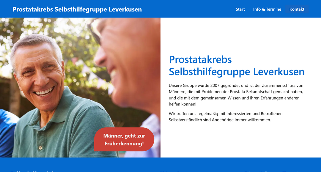 Prostatakrebs Selbsthilfegruppe Leverkusen