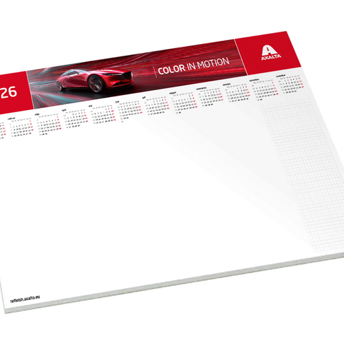 Schreibtischkalender Axalta