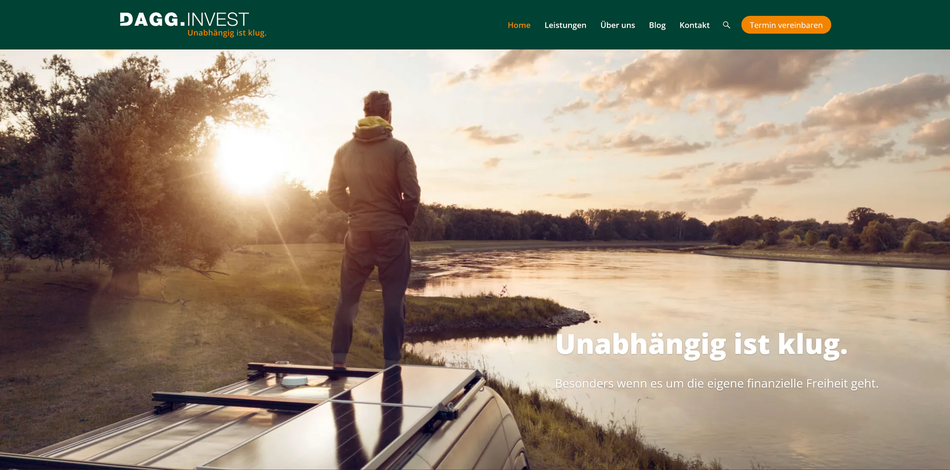 DAGG. INVEST Website