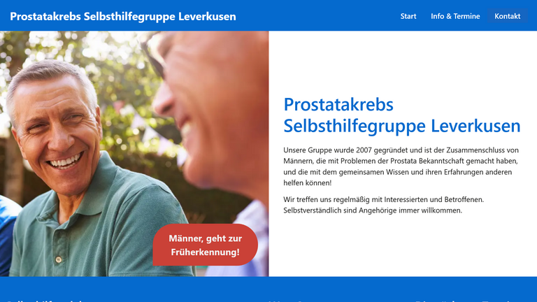 Prostatakrebs Selbsthilfegruppe Leverkusen