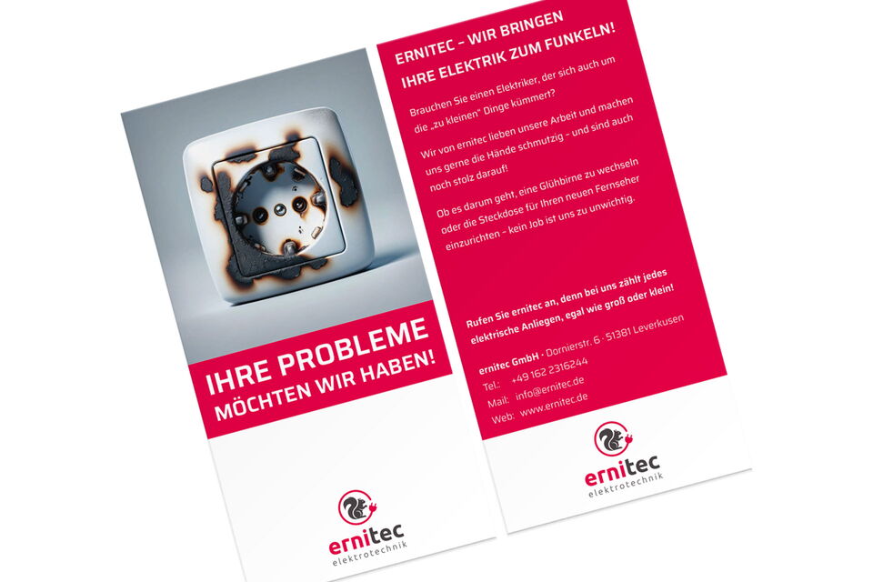 Flyer von ernitec
