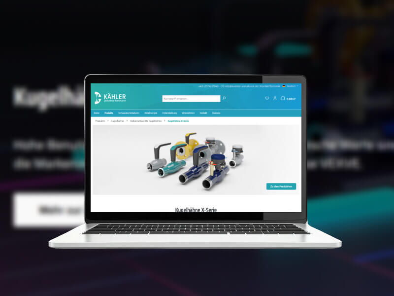 Projektbeispiel Kähler Industrie-Armaturen